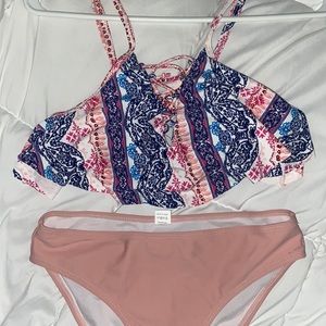 Cute Colorful Bathing Suit Set